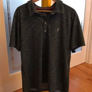 Toes on the Nose Dawn Patrol green polo shirt